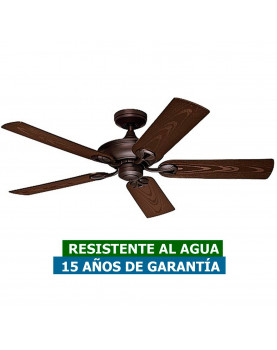 Ventilador para techo de exterior Maribel hunter 50555 resistente al agua