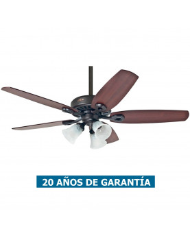 Ventilador de techo con luz Hunter Builder Plus 132