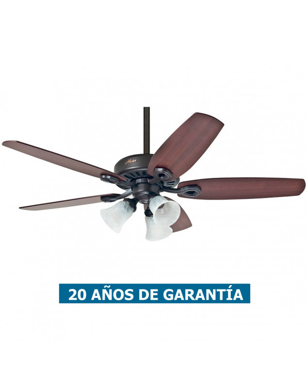 Ventilador de techo con luz Hunter Builder Plus 132