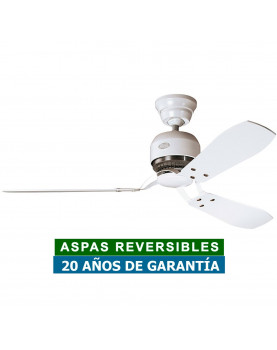 Ventilador de techo Hunter Industrie II color blanco