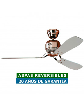 Lámpara ventilador Hunter 24542 Industrie II