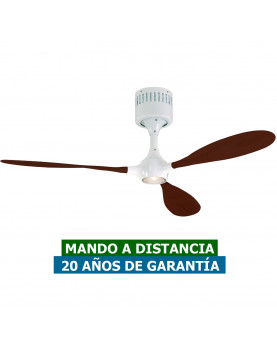 Ventilador de techo con luz Helico Paddel 132cm