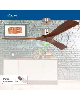 Abanico de techo de madera