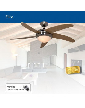 Fotografía del abanico de techo ELICA 25 años de garantía