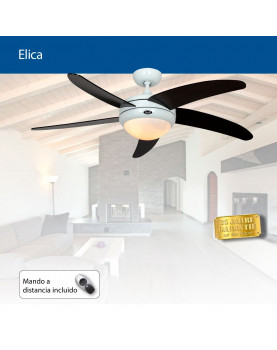 Fotografía del abanico de techo ELICA 25 años de garantía