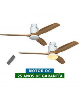 ventilador para techos 93132323 AERODYNAMIX ECO con luz