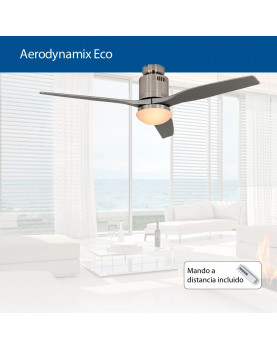 abanico de techo con motor de bajo consumo