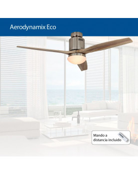 abanico de techo con motor de bajo consumo