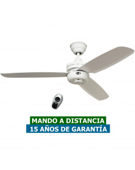 Ventilador de techo night flight de casafan con mando y posibilidad de luz