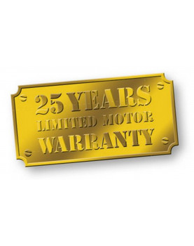 25 años de garantía para el motor de bajo consumo del ventilador para techo