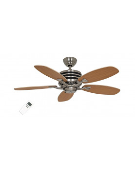 ventilador para el techo con mando y posibiliada de luz CasaFan 9510350 ECO GAMMA color arce