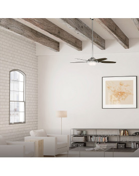 lampara con ventilador hunter