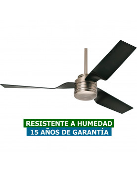 abanico de techo Hunter CABO FRIO negro plateado