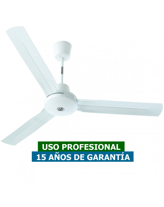 Ventilador de techo Nordik para exteriores, resistente al agua.