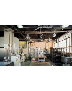 Ventilador techo industrial Vortice con resistencia y certificados