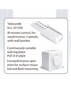 controladores de los Ventiladores de techo Vortice 61062