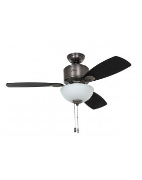 lámpara con ventilador Hunter 50610 KOHALA BAY PW