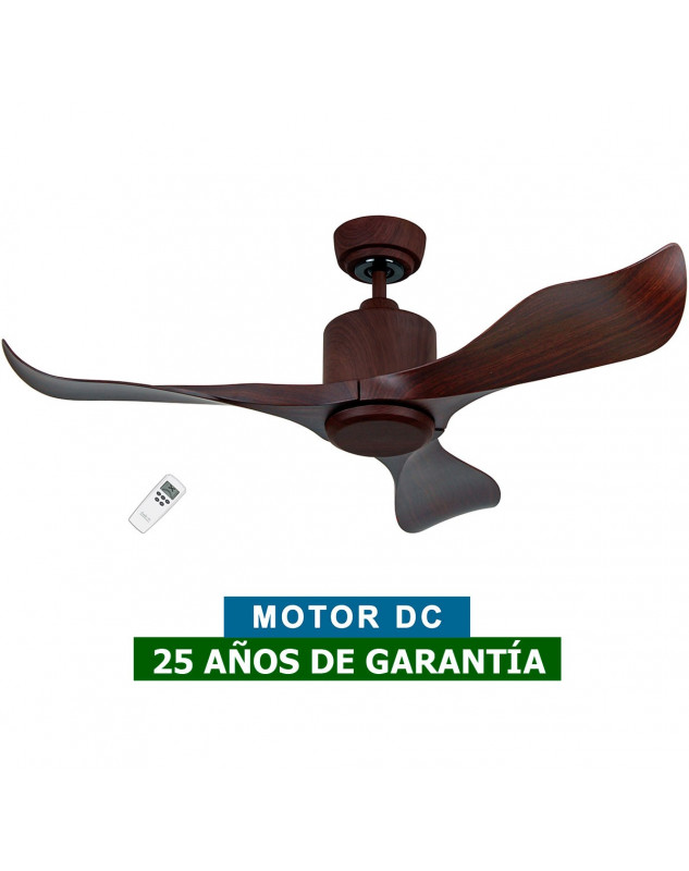 ventilador para el techo dinámico ECO AVIADOR con aspas de madera