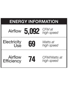 Ventilador de techo Hunter con aspas de palmera