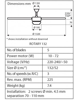 esquema ROTARY 132 9513277