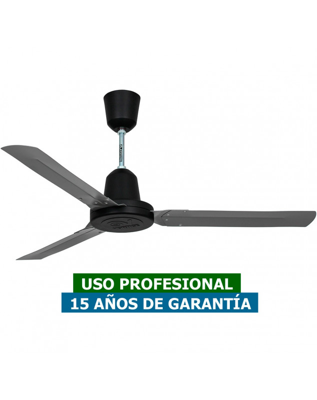 Ventilador de techo Vortice para uso comercial con resistencia al polvo y agua