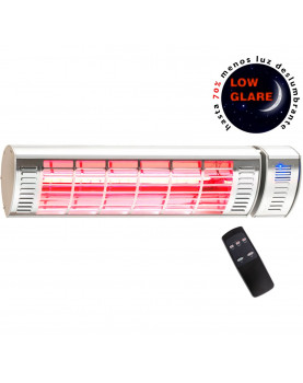 Calentador halógeno W2000 FB gold de 2000 W