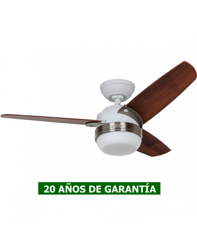 Ventilador de techo Hunter blanco