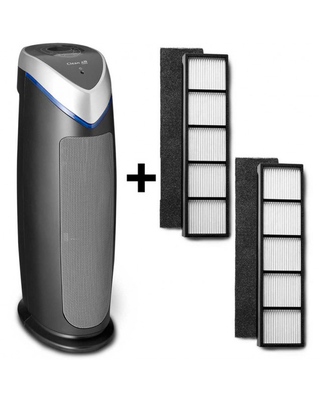 Purificador de aire HEPA Clean Air Optima CA-506 hasta 60 m2 más dos set de filtros
