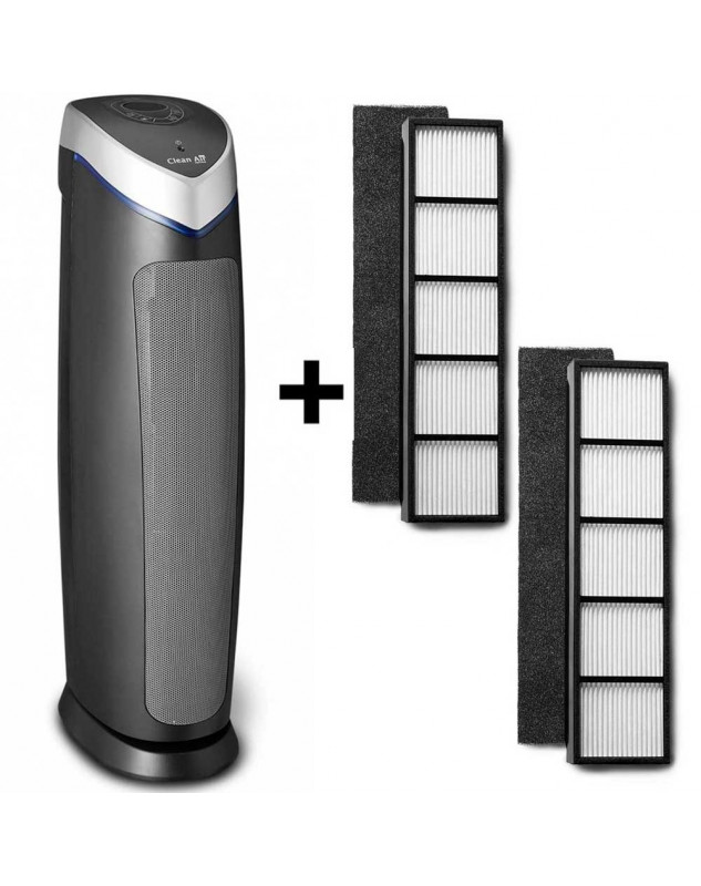 Purificador de aire HEPA Clean Air Optima CA-508 hasta 60 m2 más dos set de filtros