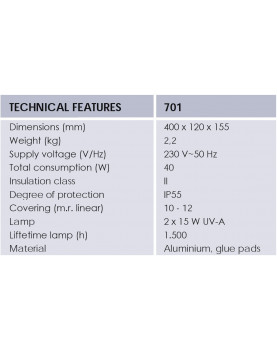 Mo Fly 701 matamosquitos de largo alcance 10m
