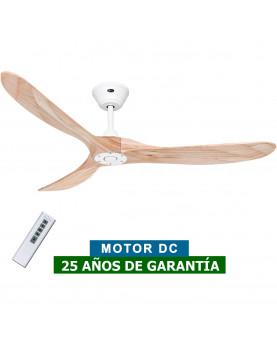 ventilador de techo blanco con forma aerodinamica CasaFan Eco Genuino 315228