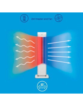 ventilador aire frío y caliente Clean Air Optima CA-904W
