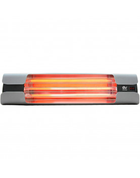 Calentador de cuarzo por infrarrojo Thermologik Design 70004 gris