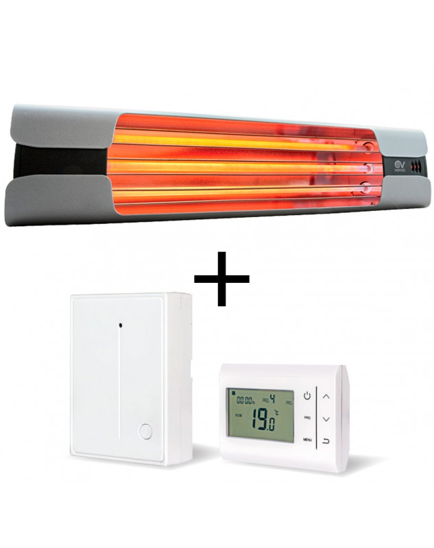 calefactor con termostato de pared 9006 XT16
