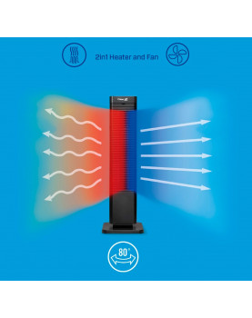 ventilador aire frío y caliente Clean Air Optima CA-904B