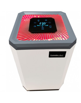 limpia el aire con el comdes lavaero 100 limpiador de aire con luz roja