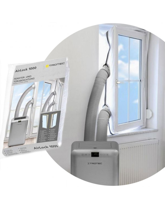sello de ventana Trotec AirLock 1000 (5,6 m) para aires acondicionados
