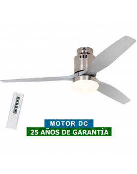 ventilador de techo DC con luz y mando a distancia