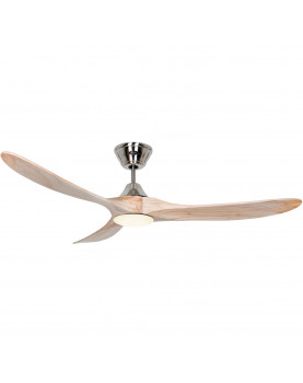 eco genuino con luz madera natural