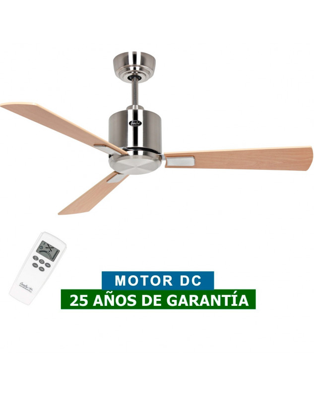 ventilador de techo eco neo III casafan de 103cm con aspas arce haya