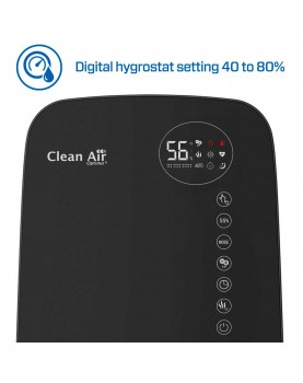 panel frontal del Clean Air Optima CA-607 negro