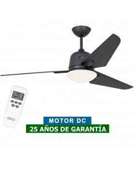 Ventilador de techo con luz CasaFan 313298 ECO AVIATOS 132 Gris basalto BG-BG DC