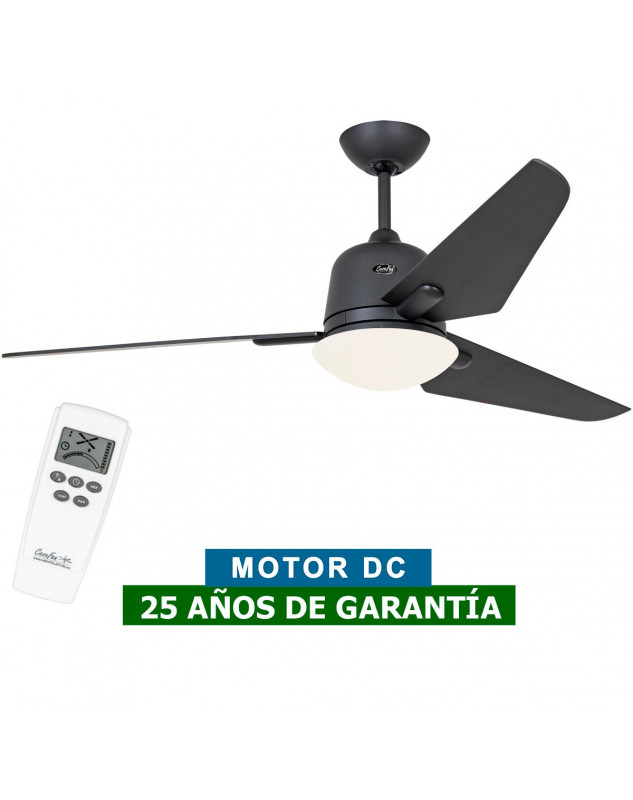 Ventilador de techo con luz CasaFan 313298 ECO AVIATOS 132 Gris basalto BG-BG DC
