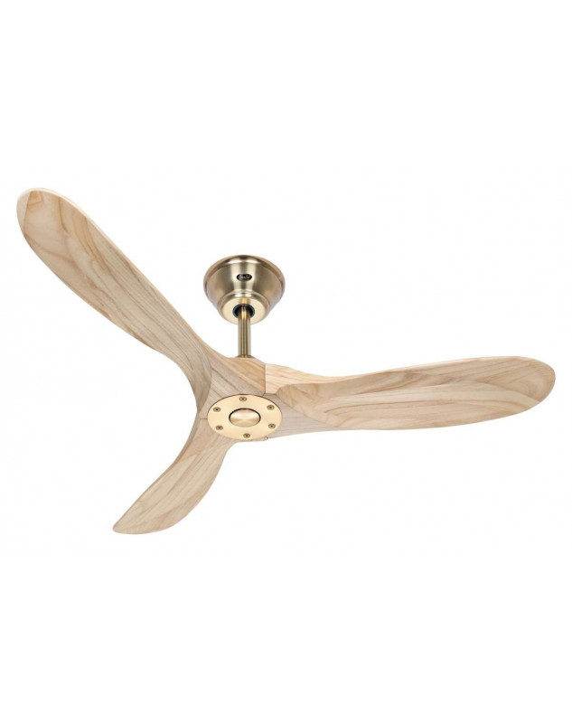 Ventilador de techo CasaFan ECO GENUINO 312222 122cm latón antiguo / madera natural
