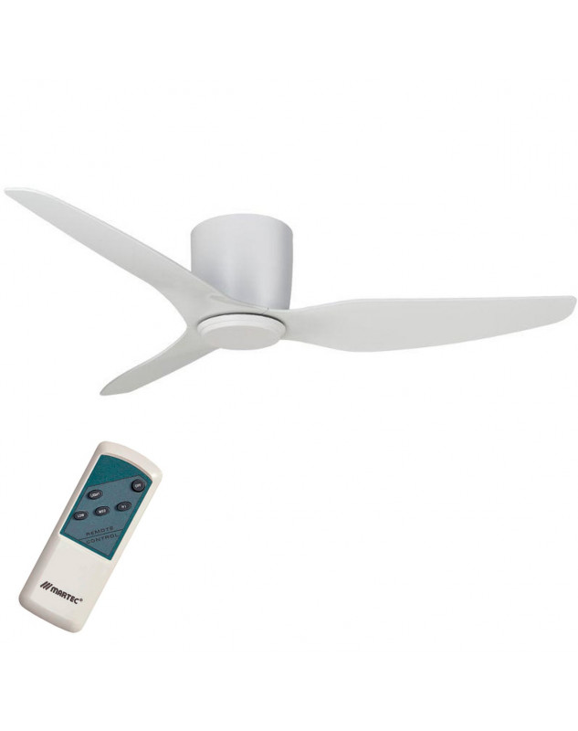 ventilador de techo martec flush con mando a distancia