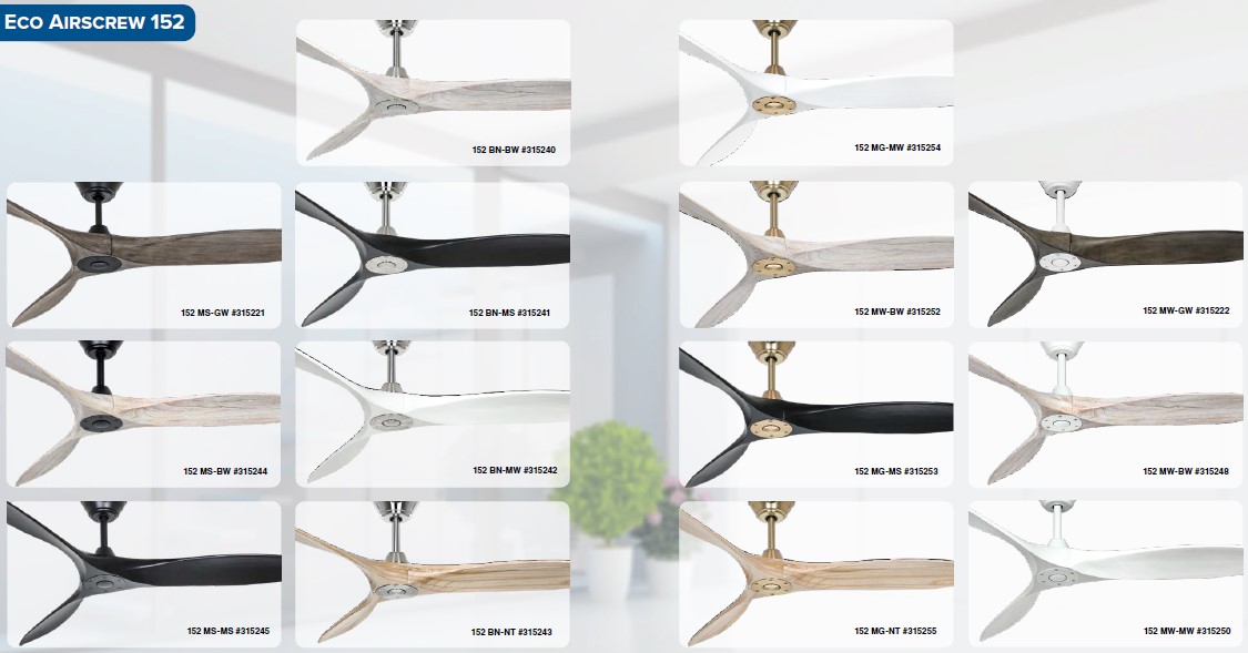 Posible cobinaciones de Eco Airscrew