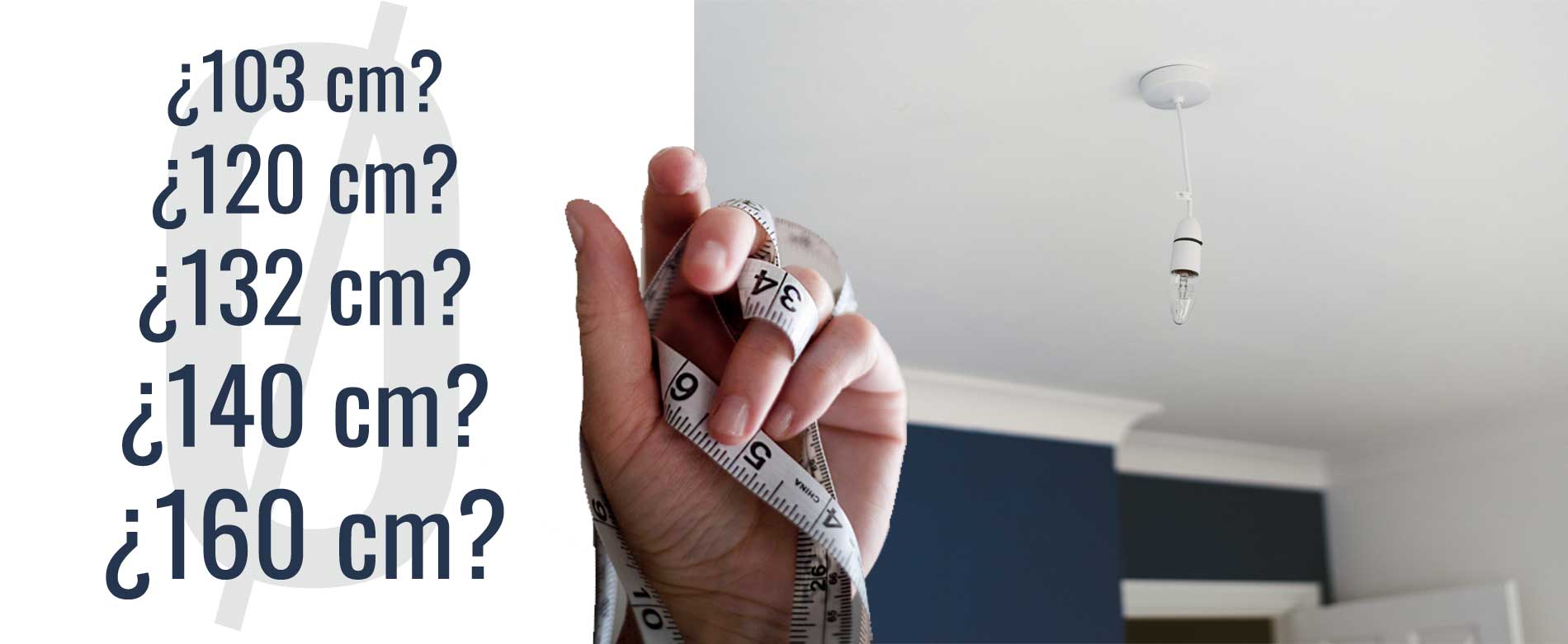 ventiladores de techo según tamaño habitación