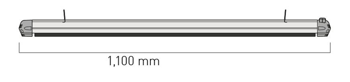 Dimensiones del calefactor para exteriores CasaFan 9815 Dimensiones del calefactor para exteriores CasaFan 9815