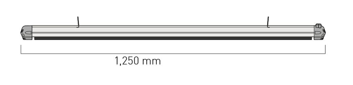 Dimensiones del calefactor para exteriores CasaFan 9818 Dimensiones del calefactor para exteriores CasaFan 9818