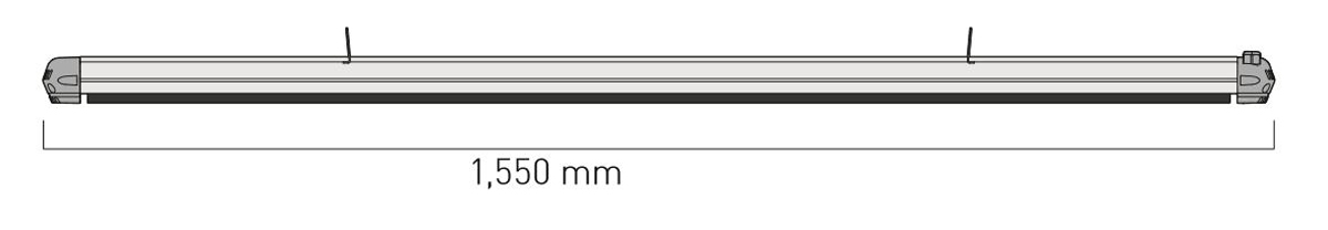 Dimensiones del calefactor para exteriores CasaFan 9824 Dimensiones del calefactor para exteriores CasaFan 9824